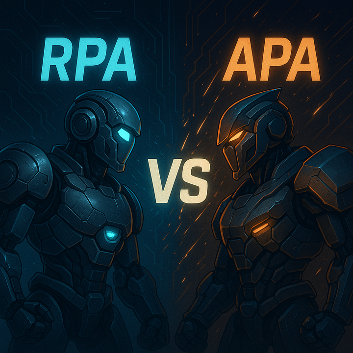 La diferencias entre automatizaciones RPA y APA